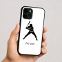 כיסוי בעיצוב אישי עם השם שלך לדגם - Apple iPhone 16 בעיצוב שחקן בייסבול