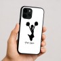 כיסוי בעיצוב אישי עם השם שלך לדגם - Apple iPhone 16 בעיצוב מעודדת