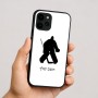 כיסוי בעיצוב אישי עם השם שלך לדגם - Apple iPhone 16 בעיצוב הוקי שוערים