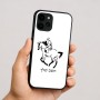 כיסוי בעיצוב אישי עם השם שלך לדגם - Apple iPhone 16 בעיצוב רוכב סוסים 2