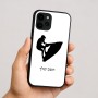 כיסוי בעיצוב אישי עם השם שלך לדגם - Apple iPhone 16 בעיצוב אופנוע ים