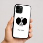 כיסוי בעיצוב אישי עם השם שלך לדגם - Apple iPhone 16 בעיצוב פינג פונג