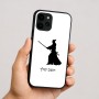 כיסוי בעיצוב אישי עם השם שלך לדגם - Apple iPhone 16 בעיצוב סמוראי
