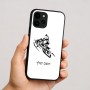 כיסוי בעיצוב אישי עם השם שלך לדגם - Apple iPhone 16 בעיצוב אופנוע שלג