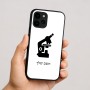 כיסוי בעיצוב אישי עם השם שלך לדגם - Apple iPhone 16 בעיצוב מיקרוסקופ