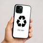 כיסוי בעיצוב אישי עם השם שלך לדגם - Apple iPhone 16 בעיצוב למחזר