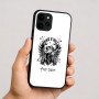 כיסוי בעיצוב אישי עם השם שלך לדגם - Apple iPhone 16 בעיצוב רוקנרול