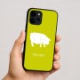 כיסוי בעיצוב אישי עם השם שלך לדגם - Apple iPhone 16 בעיצוב חזיר