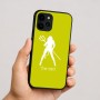 כיסוי בעיצוב אישי עם השם שלך לדגם - Apple iPhone 16 בעיצוב אישה שטן