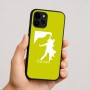 כיסוי בעיצוב אישי עם השם שלך לדגם - Apple iPhone 16 בעיצוב אישה רוקדת עם גבר