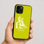 כיסוי בעיצוב אישי עם השם שלך לדגם - Apple iPhone 16 בעיצוב קאוגירל