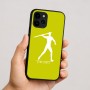 כיסוי בעיצוב אישי עם השם שלך לדגם - Apple iPhone 16 בעיצוב זורק כידון