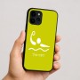 כיסוי בעיצוב אישי עם השם שלך לדגם - Apple iPhone 16 בעיצוב כדור מים אולימפי