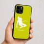 כיסוי בעיצוב אישי עם השם שלך לדגם - Apple iPhone 16 בעיצוב סקי