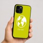 כיסוי בעיצוב אישי עם השם שלך לדגם - Apple iPhone 16 בעיצוב עולם