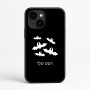 כיסוי בעיצוב אישי עם השם שלך לדגם - Apple iPhone 16e בעיצוב עטלפים