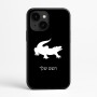 כיסוי בעיצוב אישי עם השם שלך לדגם - Apple iPhone 16e בעיצוב תנין