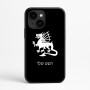 כיסוי בעיצוב אישי עם השם שלך לדגם - Apple iPhone 16e בעיצוב דרקון