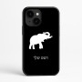 כיסוי בעיצוב אישי עם השם שלך לדגם - Apple iPhone 16e בעיצוב פיל