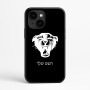 כיסוי בעיצוב אישי עם השם שלך לדגם - Apple iPhone 16e בעיצוב פני פנטרה