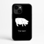 כיסוי בעיצוב אישי עם השם שלך לדגם - Apple iPhone 16e בעיצוב חזיר