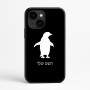 כיסוי בעיצוב אישי עם השם שלך לדגם - Apple iPhone 16e בעיצוב פינגווין