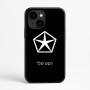 כיסוי בעיצוב אישי עם השם שלך לדגם - Apple iPhone 16e בעיצוב קרייזלר