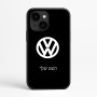 כיסוי בעיצוב אישי עם השם שלך לדגם - Apple iPhone 16e בעיצוב פולקסווגן