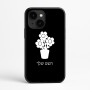כיסוי בעיצוב אישי עם השם שלך לדגם - Apple iPhone 16e בעיצוב פרח