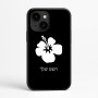 כיסוי בעיצוב אישי עם השם שלך לדגם - Apple iPhone 16e בעיצוב פרח היביסקוס