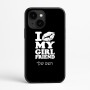 כיסוי בעיצוב אישי עם השם שלך לדגם - Apple iPhone 16e בעיצוב לנשק את החברה שלי