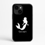 כיסוי בעיצוב אישי עם השם שלך לדגם - Apple iPhone 16e בעיצוב בתולת ים - אישה