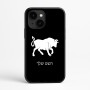 כיסוי בעיצוב אישי עם השם שלך לדגם - Apple iPhone 16e בעיצוב מזלות - שור