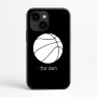 כיסוי בעיצוב אישי עם השם שלך לדגם - Apple iPhone 16e בעיצוב כדורסל