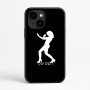 כיסוי בעיצוב אישי עם השם שלך לדגם - Apple iPhone 16e בעיצוב אישה מגוננת
