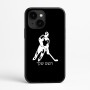 כיסוי בעיצוב אישי עם השם שלך לדגם - Apple iPhone 16e בעיצוב שחקן הוקי