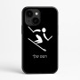 כיסוי בעיצוב אישי עם השם שלך לדגם - Apple iPhone 16e בעיצוב סקי אולימפי