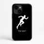 כיסוי בעיצוב אישי עם השם שלך לדגם - Apple iPhone 16e בעיצוב רץ