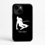 כיסוי בעיצוב אישי עם השם שלך לדגם - Apple iPhone 16e בעיצוב סקי