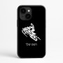 כיסוי בעיצוב אישי עם השם שלך לדגם - Apple iPhone 16e בעיצוב אופנוע שלג