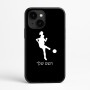כיסוי בעיצוב אישי עם השם שלך לדגם - Apple iPhone 16e בעיצוב שחקנית כדורגל - אישה