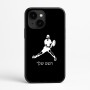 כיסוי בעיצוב אישי עם השם שלך לדגם - Apple iPhone 16e בעיצוב שחקן טניס