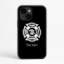 כיסוי בעיצוב אישי עם השם שלך לדגם - Apple iPhone 16e בעיצוב כבאי - תגית