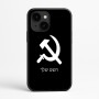 כיסוי בעיצוב אישי עם השם שלך לדגם - Apple iPhone 16e בעיצוב פטיש ומגל
