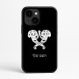 כיסוי בעיצוב אישי עם השם שלך לדגם - Apple iPhone 16e בעיצוב פרחי קרן