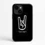 כיסוי בעיצוב אישי עם השם שלך לדגם - Apple iPhone 16e בעיצוב יד סלע