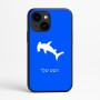 כיסוי בעיצוב אישי עם השם שלך לדגם - Apple iPhone 16e בעיצוב כריש ראש פטיש