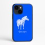 כיסוי בעיצוב אישי עם השם שלך לדגם - Apple iPhone 16e בעיצוב זברה