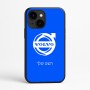 כיסוי בעיצוב אישי עם השם שלך לדגם - Apple iPhone 16e בעיצוב וולוו
