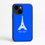כיסוי בעיצוב אישי עם השם שלך לדגם - Apple iPhone 16e בעיצוב מגדל אייפל